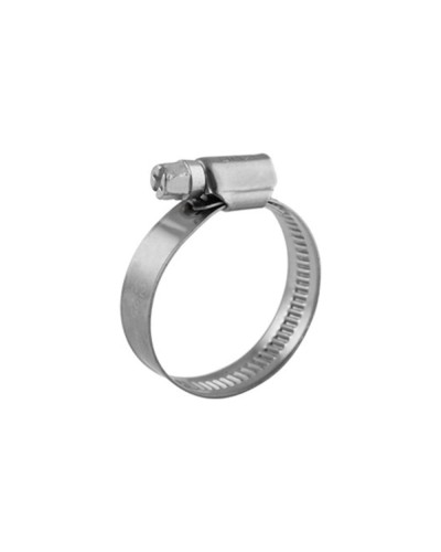 Хомут червячный 20-32/9-0,6мм, нержавеющая сталь W2, (50 шт/уп) REXANT 07-0720 в Абакане Стяжки-хомуты Pintop.ru