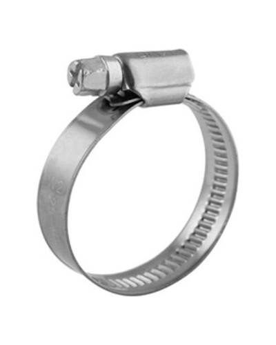 Хомут червячный 110-130/12-0,8мм, нержавеющая сталь W2, (10 шт/уп) REXANT 07-0711-12 в Абакане Стяжки-хомуты Pintop.ru