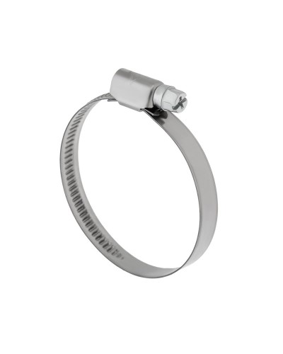 Хомут червячный 70-90/12-0,8мм, нержавеющая сталь W2, (25 шт/уп) REXANT 07-0770-12 в Абакане Стяжки-хомуты Pintop.ru