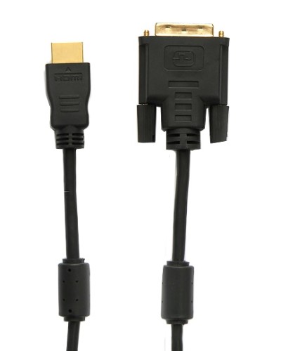 Шнур HDMI - DVI-D gold 7 м с фильтрами (5шт/уп) REXANT 17-6307 в Абакане Патч-корды и пигтейлы Pintop.ru