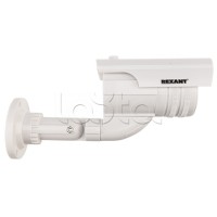 Муляж камеры уличной, цилиндрическая (белая) REXANT 45-0240
