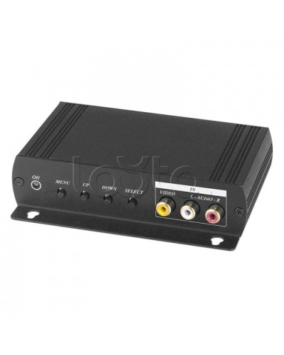 Конвертер аудио и композитного видеосигнала в VGA и HDMI-сигнал SC&T AD001HH в Абакане Видеоусилители, Модуляторы, Делители Pintop.ru