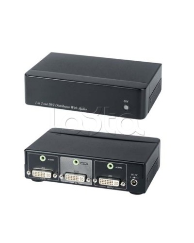 Усилитель-разветвитель DVI и аудио сигнала SC&T DD02A в Абакане Видеоусилители, Модуляторы, Делители Pintop.ru