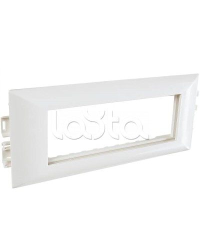 Суппорт с рамкой на 3 поста (45х45) в профиль для кабельных каналов 100х50, 105х50 SPL (100009S) в Абакане Аксессуары для кабель-канала Pintop.ru