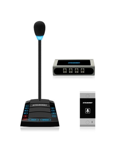 Устройства переговорное 4-канальное STELBERRY S-640 в Абакане Переговорные устройства Pintop.ru