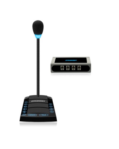 Устройства переговорное 4-канальное STELBERRY S-740 в Абакане Переговорные устройства Pintop.ru