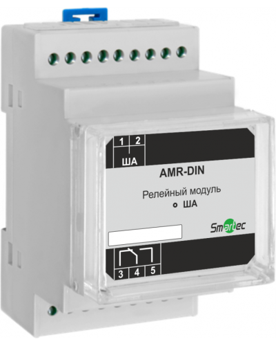 Адресный модуль Smartec AMR-DIN в Абакане Адресная система охранно-пожарной радиоканальной сигнализации Smartec Pintop.ru