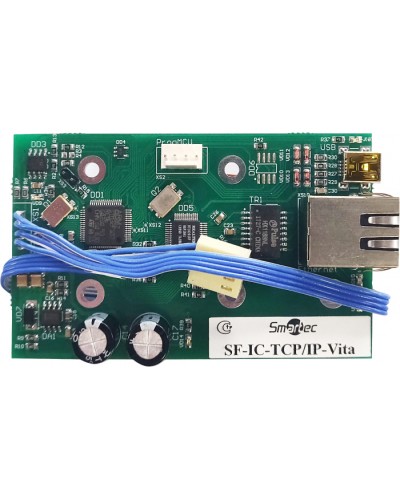 Преобразователь интерфейса RS485 в Ethernet Smartec SF-IC-TCP/IP-Vita в Абакане Адресная система охранно-пожарной радиоканальной сигнализации Smartec Pintop.ru