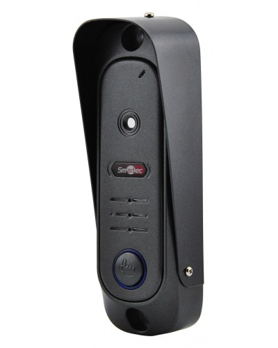 Видеопанель вызывная (черный) Smartec ST-DS206C-BK в Абакане Вызывные видеопанели малоабонентные Pintop.ru