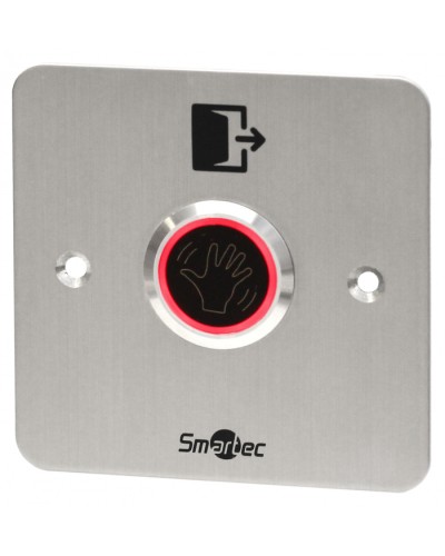 Кнопка выхода металлическая врезная Smartec ST-EX344LW в Абакане Кнопки выхода Pintop.ru