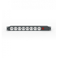 Блок розеток 1U, 8 розеток Sonar RD-8 (pwc)
