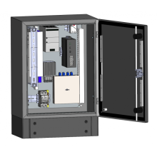 Узел коммутации всепогодный SpaceCam SC-Box-L2-8GP-240-2G-UPS(C)
