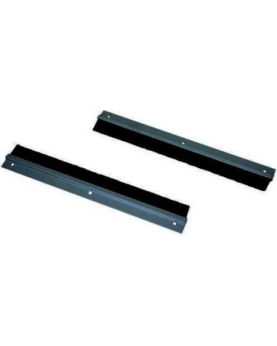 Ввод щеточный 19, 1U для настенных, напольных шкафов (черный) TLK-BRSH-1U-BK в Абакане Аксессуары для стоек и шкафов Pintop.ru