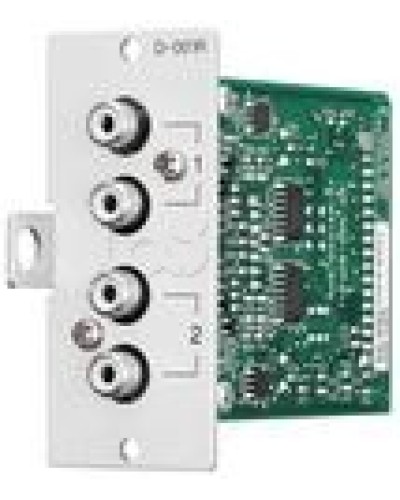 Модуль стерео входа небалансный 2-х канальный TOA D-001R в Абакане Системы оповещения и трансляции TOA Pintop.ru