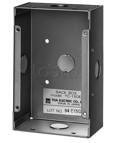Коробка задняя TOA YC-150E в Абакане Системы оповещения и трансляции TOA Pintop.ru