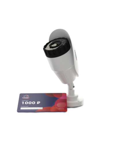 IP-камера видеонаблюдения уличная TRASSIR CloudBulletPoE в Абакане IP-камеры Pintop.ru