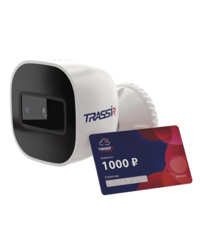 IP-камера видеонаблюдения уличная TRASSIR CloudBulletWifi в Абакане IP-камеры Pintop.ru