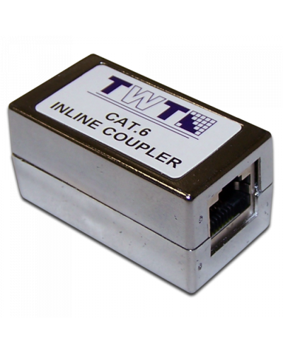 Повторитель портов RJ-45, экранированный, категории 6 TWT (TWT-CP45STP6) в Абакане Проходные адаптеры RJ-45 и разветвители Pintop.ru
