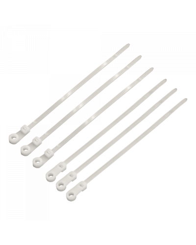 Стяжка пластиковая нейлоновая под винт, 4х200мм, 100шт TWT (TWT-CVS-200) в Абакане Стяжки-хомуты Pintop.ru