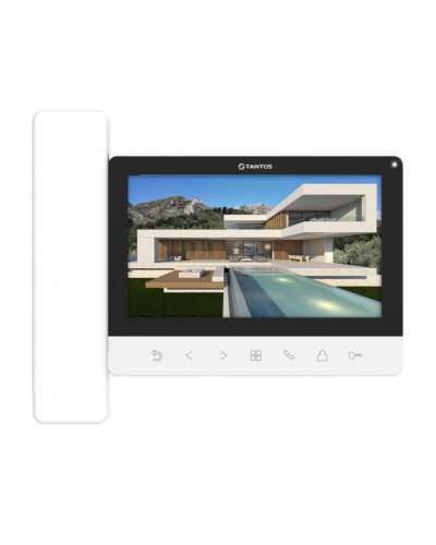 Монитор Tantos LOKI HD SE (White) XL в Абакане Абонентские IP устройства Pintop.ru