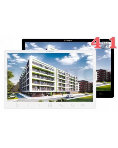 Монитор Tantos Sherlock HD SE (White) XL в Абакане Абонентские IP устройства Pintop.ru