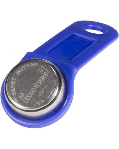 Ключ Tantos TM1990A iButton TS (синий) в Абакане Дополнительное оборудование для СКУД Pintop.ru