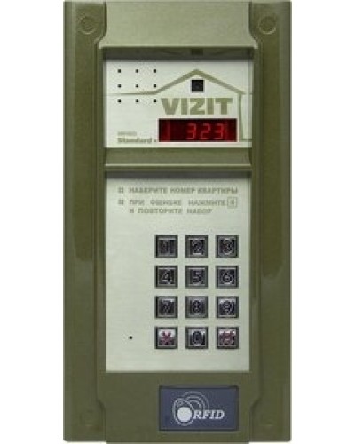 Блок вызова домофона Vizit БВД-323FCP в Абакане Блоки вызова многоабонентные Pintop.ru