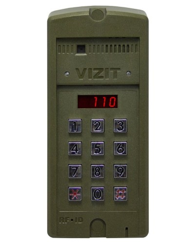 Блок вызова до 100 абонентов Vizit БВД-SM110FCP в Абакане Блоки вызова многоабонентные Pintop.ru
