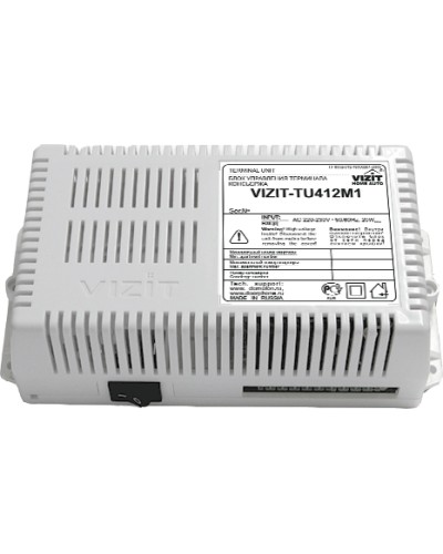 Блок управления терминала консьержа Vizit-TU412M1 в Абакане Блоки управления многоабонентные Pintop.ru