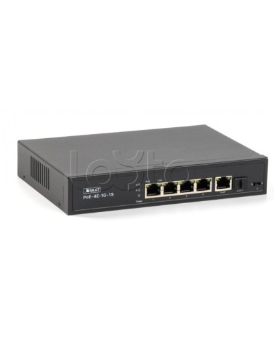 Коммутатор Бастион SKAT PoE-4E-1G-1S в Абакане Коммутаторы Pintop.ru