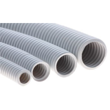 Труба HFFR гофрир. легкая, с зондом,без галогена, ПЛЛ 32мм Экопласт 20132HFR-W