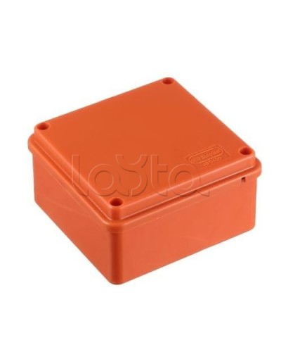 Коробка распределительная без сальников о/п 100х100х55, 6 вых., без галогена Экопласт 44057HF в Абакане Распределительные коробки Pintop.ru