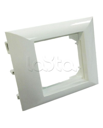 Суппорт для розетки 45х45 на 2 модуля для кабель-канала серии ARC-LAN Экопласт 573909 в Абакане Аксессуары для кабель-канала Pintop.ru