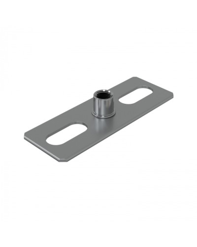 Пластина опорная с гайкой М8 (1уп=150шт) Экопласт (59920) в Абакане Аксессуары для лотков Pintop.ru