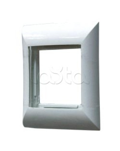 Суппорт для розетки45x45 на 2 модуля Экопласт 73909 в Абакане Аксессуары для кабель-канала Pintop.ru