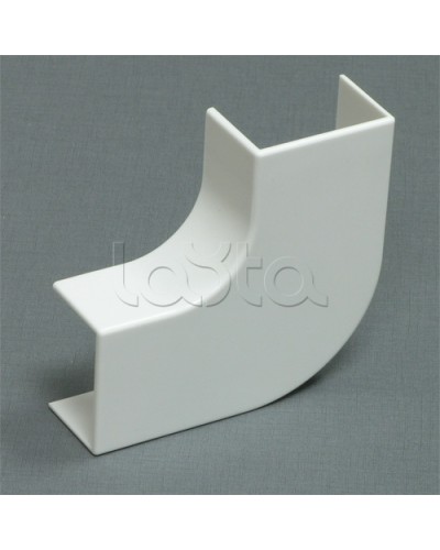 Угол плоский плавный стандарт TIA 60х40 мм Экопласт 76315R в Абакане Аксессуары для кабель-канала Pintop.ru