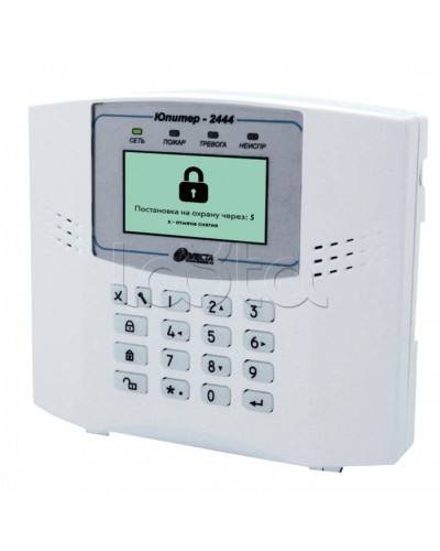 Устройство оконечное объектовое Элеста Юпитер-2444 (УОО Юпитер-4 IP/GPRS, ЖК-экран) в Абакане Приемно-контрольные приборы Pintop.ru