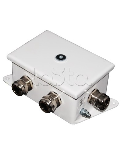 Коробка монтажная огнестойкая Гефест КМ-О (12к)-IP66-d, три ввода 120х80х68 в Абакане Распределительные коробки Pintop.ru