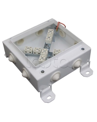 Коробка монтажная огнестойкая Гефест КМ-О (16к*10,0)-IP66 1515, 8 вводов 150х150х60 в Абакане Распределительные коробки Pintop.ru