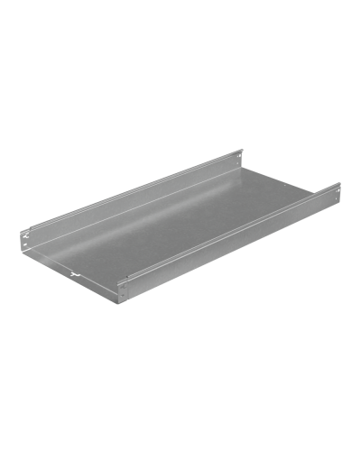 Лоток неперфорированный 80х500х1,2 L3000 мм Быстрый монтаж ПЛЮС HD85 КМ-профиль (LNplus80-500-1.2-3000 HD85) в Абакане Кабельные лотки Pintop.ru