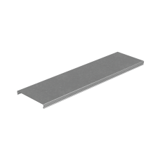 Крышка лотка 150х0,8 L2000 мм "ПЛЮС" INOX304 КМ-Профиль (KLplus150-0.8-2000 INOX304)