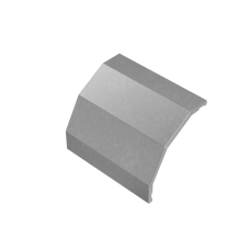 Крышка внешнего вертикального угла 90 гр. 300 мм "ПЛЮС" HD КМ-Профиль (KVLplus90-300 HD)