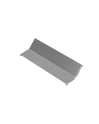 Крышка внутреннего вертикального угла 45 гр. 300 мм ПЛЮС INOX304 КМ-Профиль (KNLplus45-300 INOX304) в Абакане Аксессуары для лотков Pintop.ru