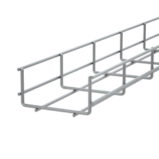 Проволочный лоток 50х100 L3000 мм INOX304 КМ-Профиль (PL50-100-3000 INOX304)