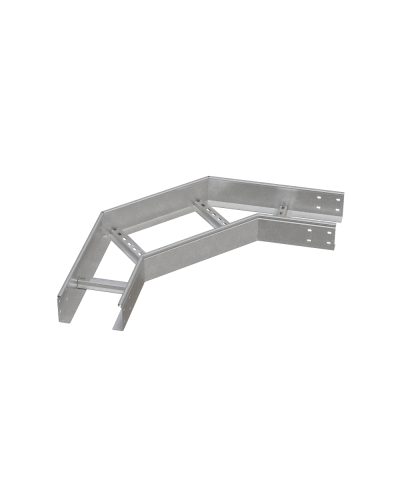 Угол лестничный горизонтальный 90 гр. 100х200х1,5 мм INOX304 N КМ-Профиль (LGL90-100-200-1.5 INOX304 N) в Абакане Аксессуары для лотков Pintop.ru