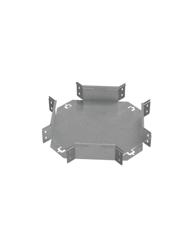 Х-разветвитель 80х150 мм ПЛЮС HD85 КМ-профиль (XDplus80-150 HD85) в Абакане Аксессуары для лотков Pintop.ru