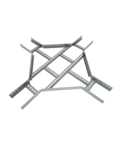 Х-разветвитель лестничный 50х300х1,2 мм КМ-Профиль (LXD50-300-1.2) в Абакане Аксессуары для лотков Pintop.ru