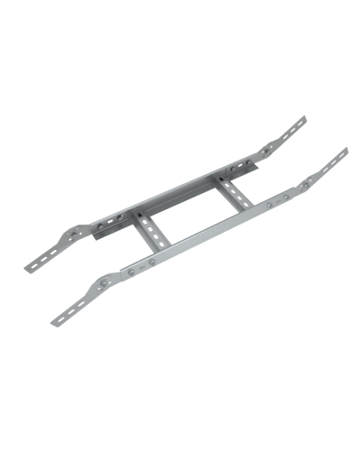 Вертикальный шарнирный угол 100х200х1,2 мм HD85 КМ-профиль (LSHL100-200-1.2 HD85) в Абакане Аксессуары для лотков Pintop.ru