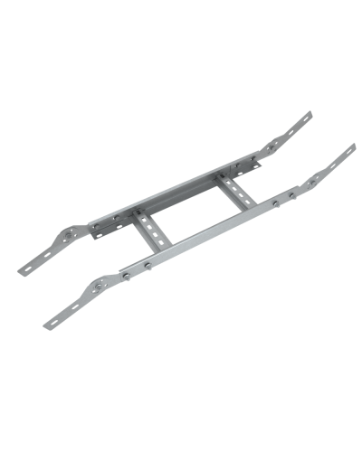 Вертикальный шарнирный угол 80х300х1,2 мм Быстрый монтаж КМ-Профиль (LSHLS80-300-1.2) в Абакане Аксессуары для лотков Pintop.ru