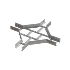 Х-разветвитель лестничный 100х100х1,2 мм HD85 N КМ-профиль (LXD100-100-1.2 HD85 N)